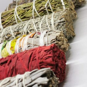 Sage Smudging Set