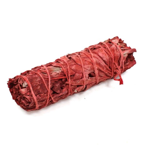 White Sage and Dragons Blood Smudge Stick