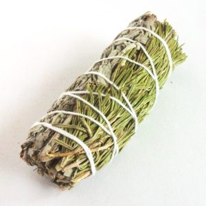 White Sage And Rosemary Smudge Stick